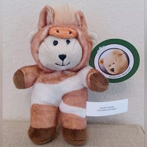 Starbucks Bearista Mini Plush Year of The Horse • Bright New Year Collection